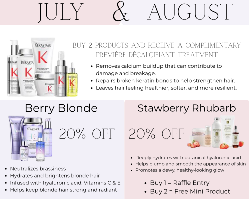July & August